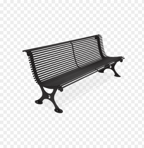 street bench Isolated Design Element on PNG PNG transparent with Clear Background ID d846900f