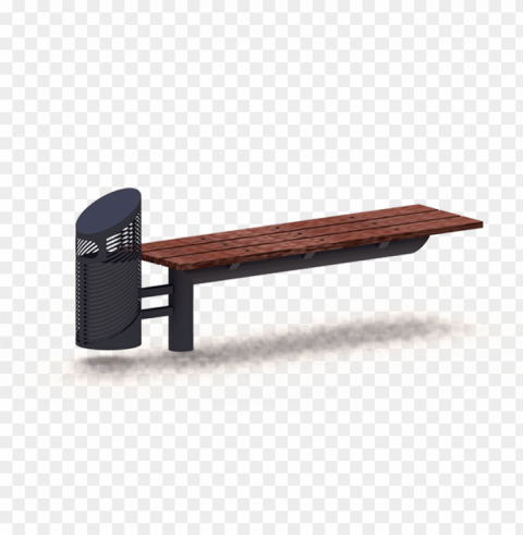 street bench Isolated Element on Transparent PNG