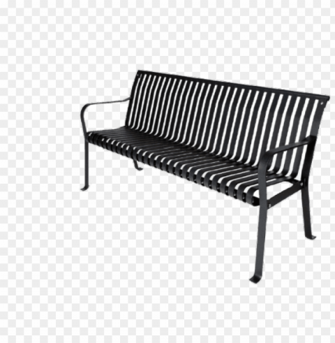 street bench Isolated Graphic on Clear Background PNG