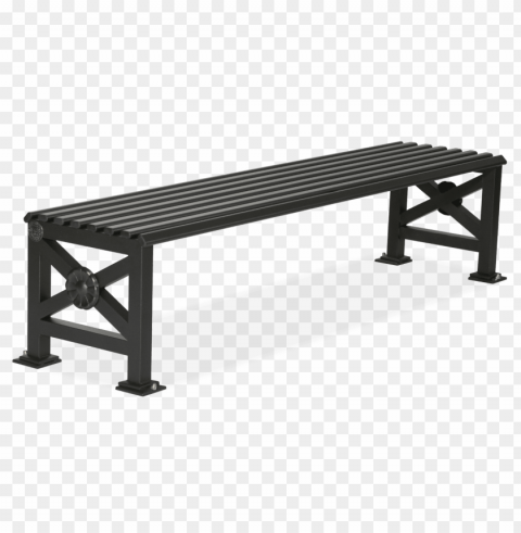 street bench PNG transparent pictures for editing