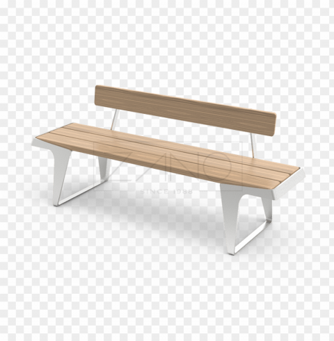 Street Bench Alpha Channel Transparent PNG