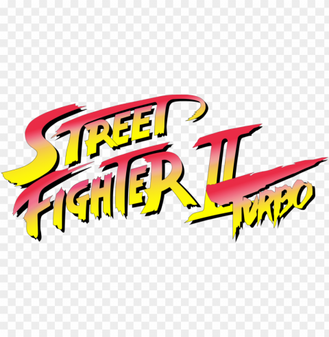 street fighter ii turbo logo snes version - street fighter ii turbo hyper fighting logo High-quality transparent PNG images