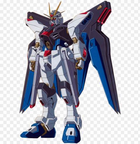 strike freedom by harmcolossal - strike freedom gundam PNG Image with Isolated Graphic