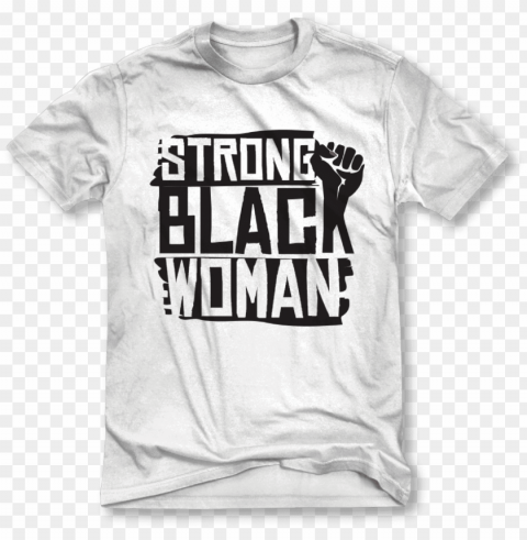 strong black woman fist tee - t shirts Transparent PNG images collection