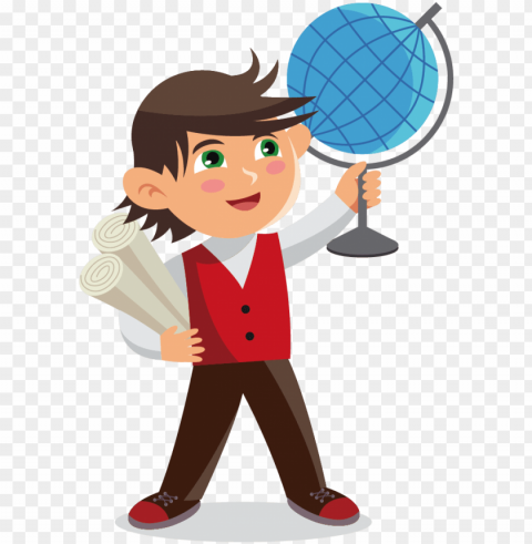 student cartoon learning - boy learning cartoo PNG clipart with transparency