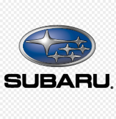 subaru logo vector free download Clean Background Isolated PNG Image