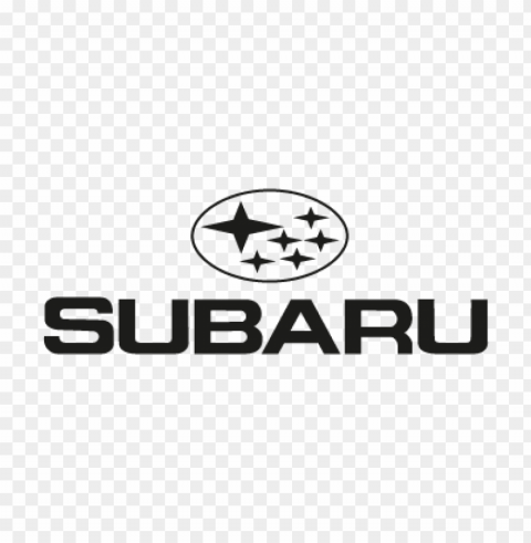 subaru old eps vector logo free download ClearCut Background PNG Isolated Item