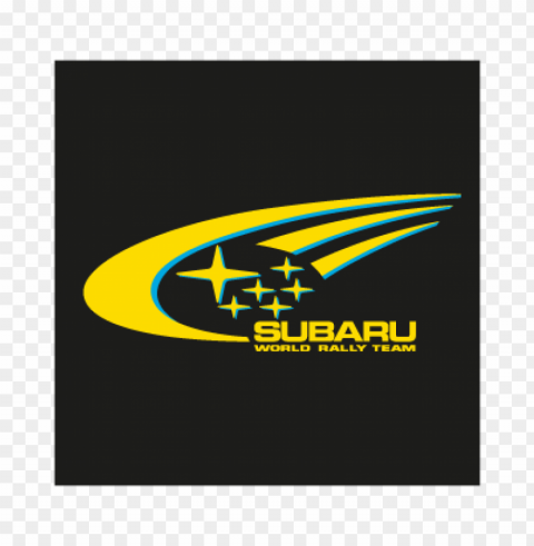 subaru world rally team vector logo free PNG files with clear background