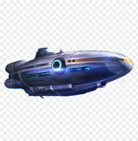 subnautica freetoedit - ship subnautica aurora Transparent Background PNG Isolated Pattern