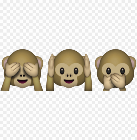such sweet emoji - monkey emojis see no evil HighResolution Transparent PNG Isolated Element