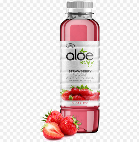 sugarless strawberry drink - aloe vera drink packagi PNG transparent photos vast collection