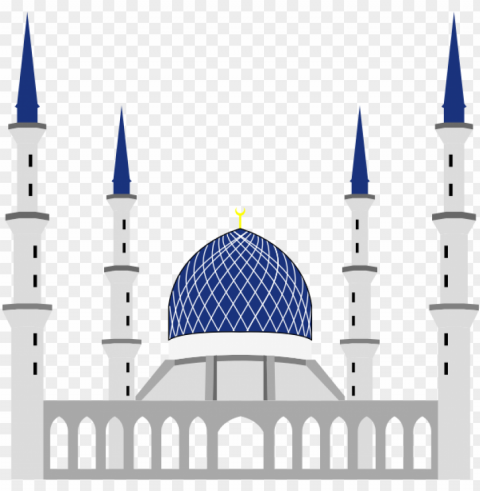 sultan abdul aziz vector mosque illustration Isolated Element in Clear Transparent PNG