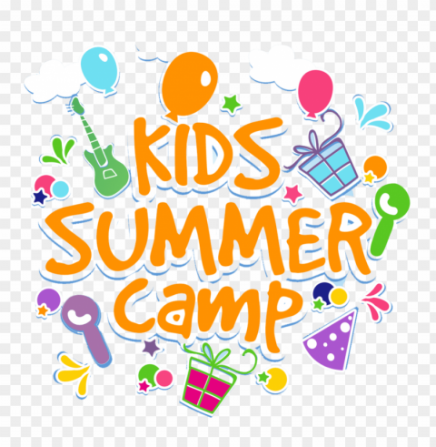 summer camps for kids Transparent PNG graphics bulk assortment
