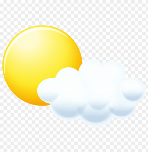 sun and clouds clipart High-resolution transparent PNG images