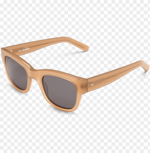 sun buddies cam'ron smog sunglasses - plastic Transparent PNG Isolated Item with Detail