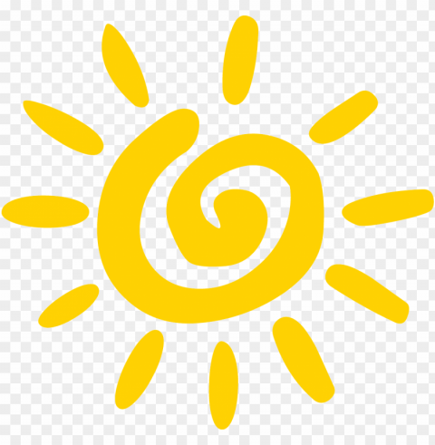 sun cartoon - sun clip art PNG Graphic with Clear Isolation