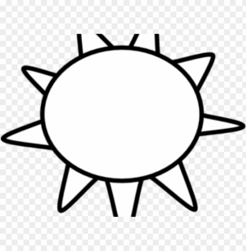 sun clipart clipart outline - sun clipart black and white transparent Clear PNG graphics