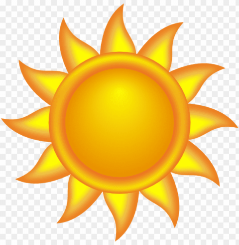 sun clipart for kids Isolated Artwork in HighResolution PNG