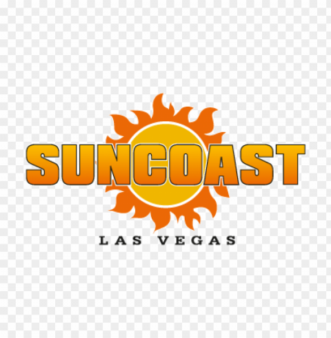 sun coast casino vector logo free Clear Background PNG Isolated Item