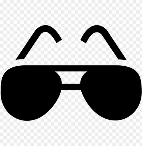 sun glasses filled icon - sun glasses icon PNG clip art transparent background