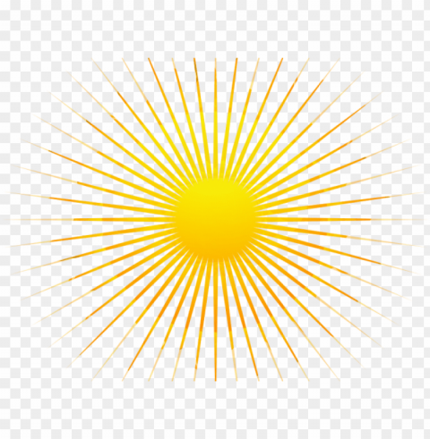 sun transparent images - sun with rays PNG with clear background set
