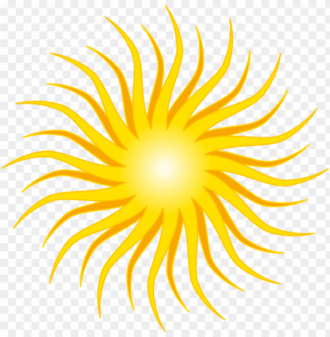 sun yellow round orange rays image - rayons de soleil blanc jaune PNG transparent images for websites