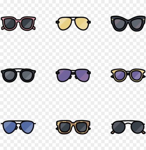 sunglasses Isolated Graphic on Transparent PNG