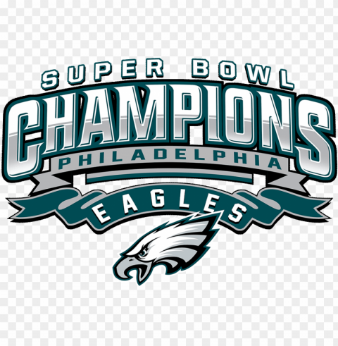 super bowl lii philadelphia eagles champions tees - philadelphia eagles super bowl logo Isolated Design Element in Transparent PNG
