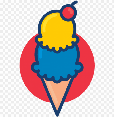 super ice cream - ice cream icon Isolated Graphic with Transparent Background PNG