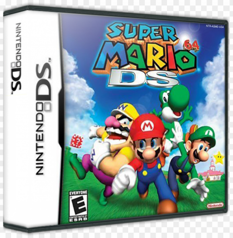 Super Mario 64 Ds - Super Mario 64 Ds Pre-owned - Nintendo Ds Isolated Object In HighQuality Transparent PNG