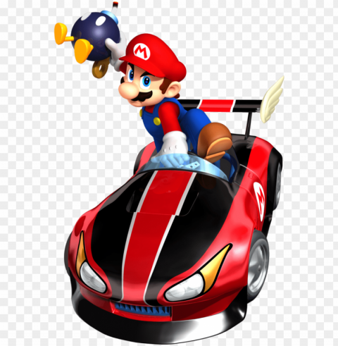 super mario kart photo - mario kart wii mario PNG Isolated Object with Clear Transparency