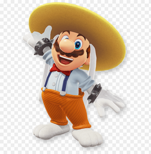 super mario odyssey zombie costume Isolated Item on HighResolution Transparent PNG