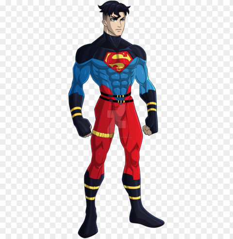 superboy by sparks220stars-d4fvf88 - superboy cartoo Isolated Object on Transparent Background in PNG
