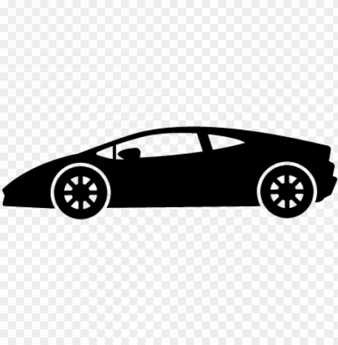 supercar vector - fix car ico PNG Graphic with Clear Isolation