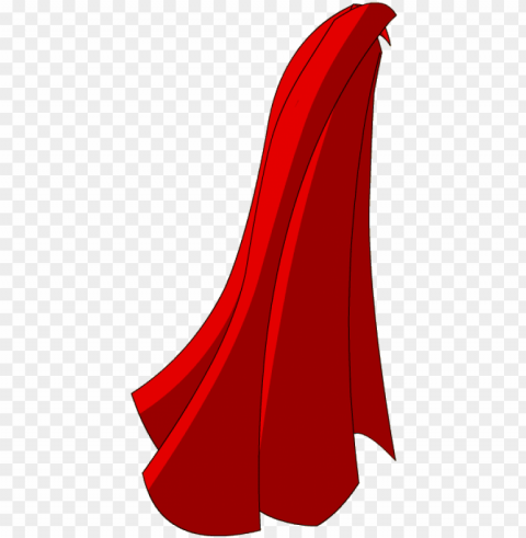 superhero cape freeuse stock - superman cape Transparent Background Isolated PNG Design Element