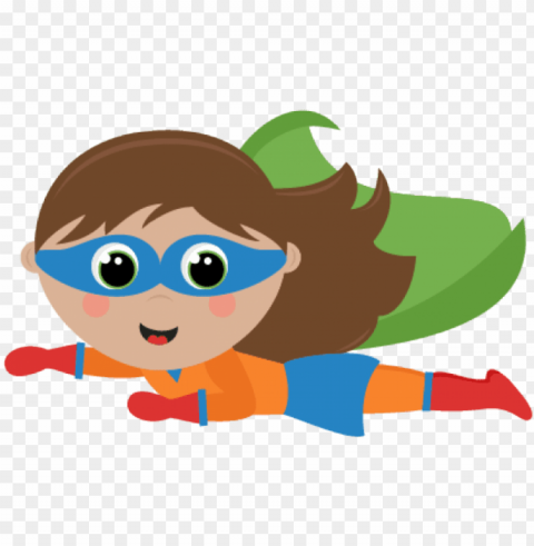 superhero clipart PNG format with no background