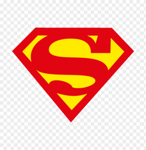 superman char vector logo free PNG format with no background