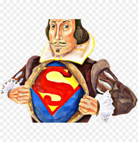 superman clipart picsart - shakespeare Clear background PNG graphics