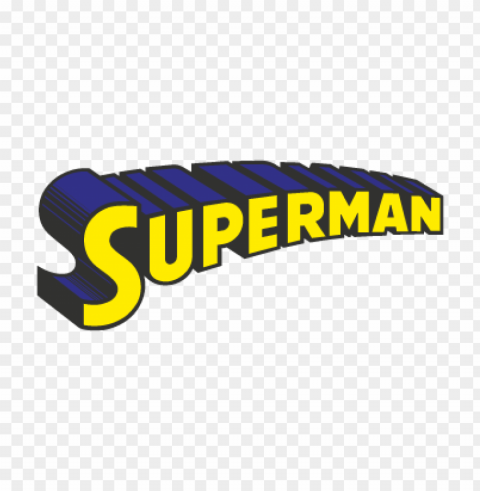 superman dc comics vector logo free PNG for business use