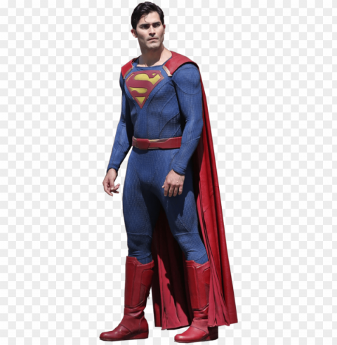 superman - tyler hoechlin superma Isolated Item on Transparent PNG Format