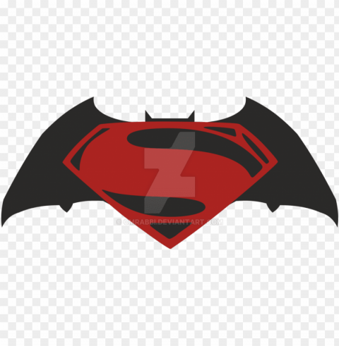 superman v batman logo clipart - batman v superman logo PNG transparent graphics for download
