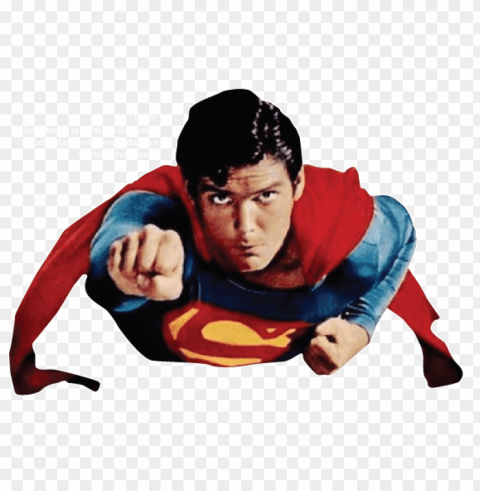 superman volando Transparent PNG Isolation of Item