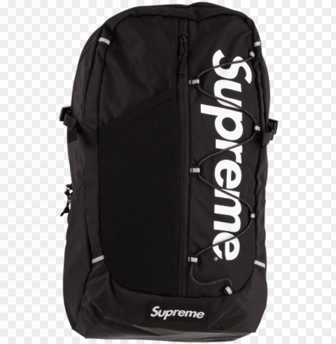 supreme 17ss 42th bagpack bag shoulder bag school ba PNG images with no background necessary
