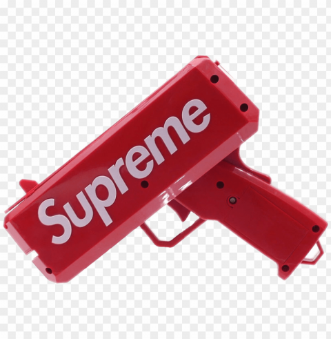 supreme pistole supremefreetoedit - supreme money gun transparent PNG Image Isolated on Clear Backdrop PNG transparent with Clear Background ID 30c2193e