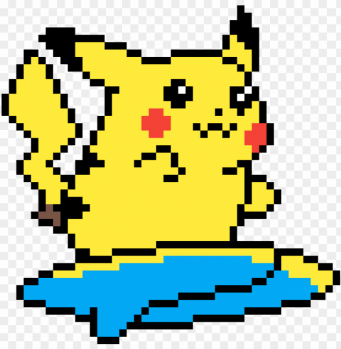 Surfing Pikachu Transparent PNG Images With High Resolution