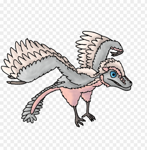 survival evolved archaeopteryx by - draw ark dinosaurs Transparent graphics