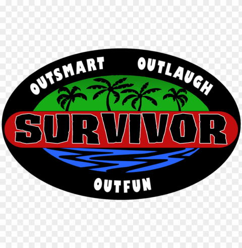 survivor ten weeks of summer carnival corporation logo - printable survivor logo PNG with transparent overlay