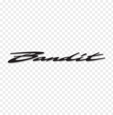 suzuki bandit vector logo download free Isolated Object on Clear Background PNG