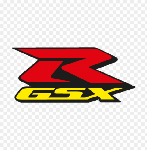 suzuki gsxr moto vector logo free download Clear Background Isolated PNG Object