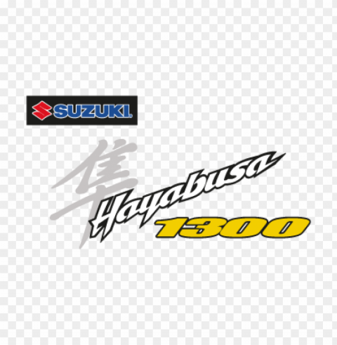 suzuki hayabusa 1300 vector logo free download Isolated Subject in HighQuality Transparent PNG